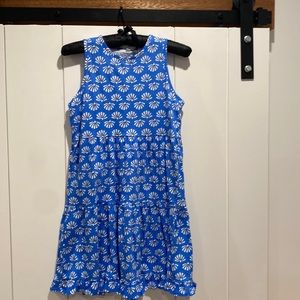 Crewcuts Girls’ Blue Shell Tank Dress Size 12